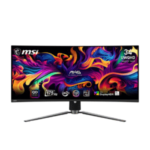 MSI LCD Monitor 34″ Panel QD-OLED MAG341CQPQD-OLED
