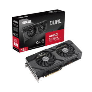 Asus AMD Radeon RX 7700 XT DUAL Graphics Card GPU DUAL-RX7700XT-O12G