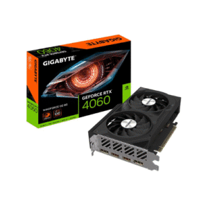 Gigabyte NVIDIA GeForce RTX 4060 8GB Windforce Graphics Card GPU GV-N4060WF2OC-8GD