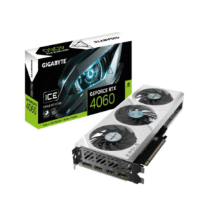 Gigabyte NVIDIA GeForce RTX 4060 8GB EAGLE OC Graphics Card GPU GV-N4060EAGLEOCICE-8GD