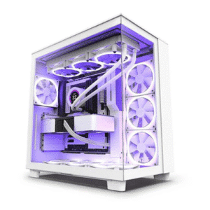 NZXT H9 Flow Dual-Chamber Mid-Tower Airflow Case CM-H91FW-01