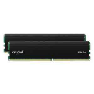 Crucial 64GB DDR4-3200 DIMM PRO Memory Kit (2 x 32GB) CP2K32G4DFRA32A