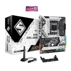 Asrock X670E Steel Legend Motherboard AMD X670 ATX DDR5 X670ESTEELLEGEND
