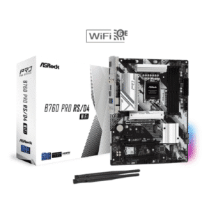 Asrock Intel B760 Pro RS/D4 WiFi Motherboard, ATX, LGA1700 B760_PRO_RS/D4_WIFI