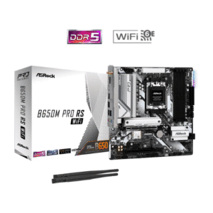 ASRock B650M Pro RS WiFi Micro-ATX Motherboard B650MPRORSWIFI