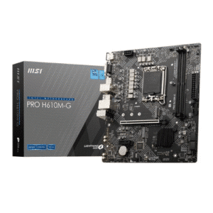 MSI PRO H610M-G DDR5 Micro-ATX Motherboard PROH610M-GDDR5