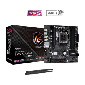 Asrock B650M PG Lightning WiFi Micro-ATX Motherboard B650MPGLIGHTNINGWIFI