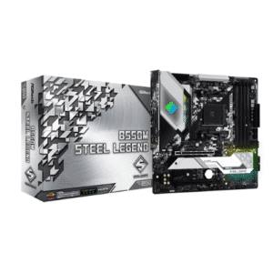 ASRock B550M Steel Legend Micro ATX Motherboard B550MSTEELLEGEND
